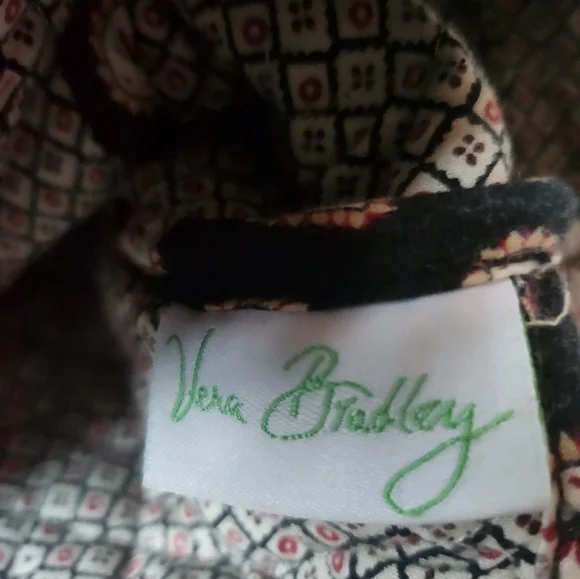 Vintage Vera Bradley Paisley Messenger/Computer Bag - Picture 4 of 6